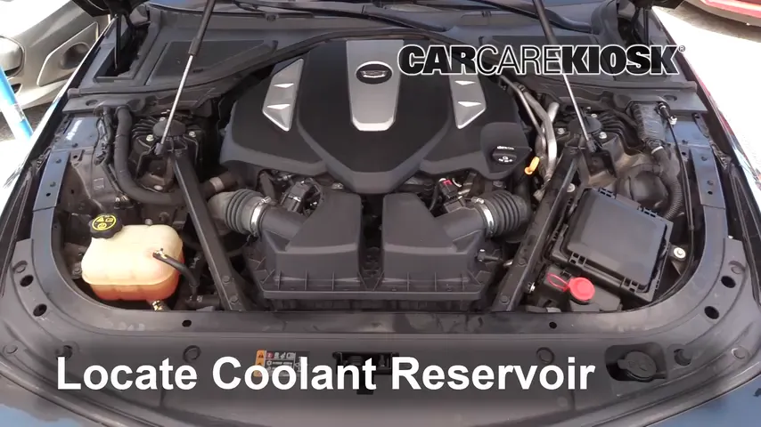 2016 Cadillac CT6 Premium Luxury 3.0L V6 Turbo Coolant (Antifreeze) Flush Coolant